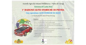 1° RADUNO AUTO STORICHE IN PIETRA DE' GIORGI - Immagine: 1